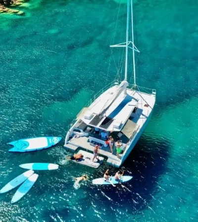 Calanques Catamaran Tour & Standup Paddle
